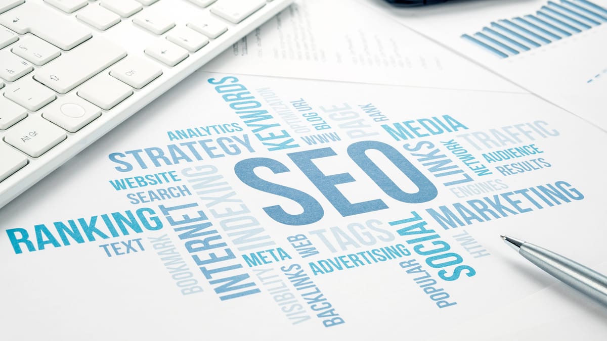 Análise de resultados de busca e SEO no Google