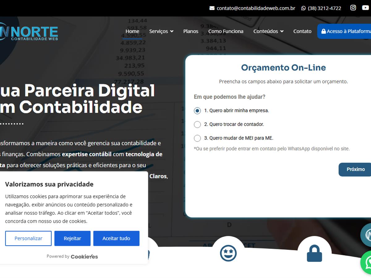 Norte Contabilidade Web